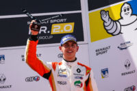 ALCANIZ (ESP), April 15-17 2016: World Series by Renault at Motorland Aragon. Harrison Scott #22 AVF. Portrait. © 2016 Sebastiaan Rozendaal / Dutch Photo Agency / LAT Photographic